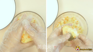 鮮蝦土豆泥飯團的做法步驟：8