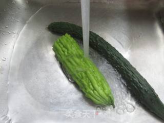 酸奶雙瓜的做法步驟：2