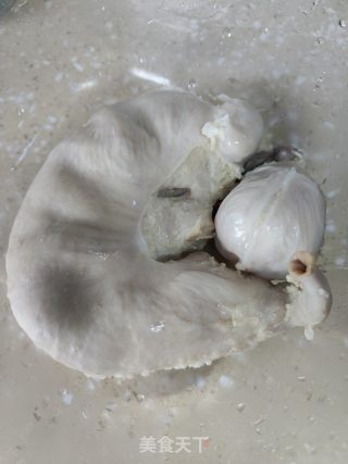 白切豬肚的做法步驟：4