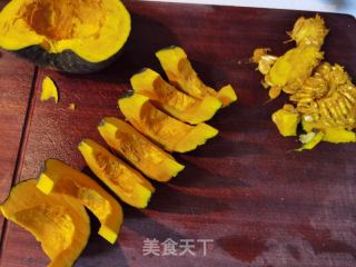 電烤貝貝南瓜的做法步驟：2
