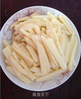 酸辣土豆絲的做法步驟：1