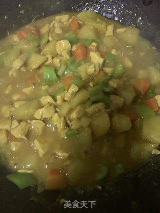 咖喱土豆雞丁的做法步驟：10