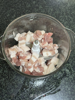 羊肚菌蒸肉餅的做法步驟：3