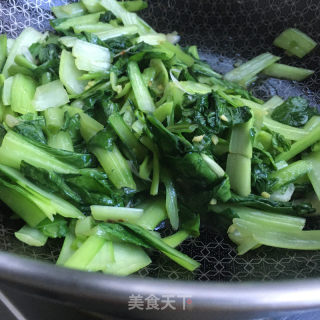 蠔油大青菜的做法步驟：7