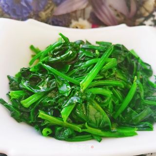 炒菠菜的做法步驟：6