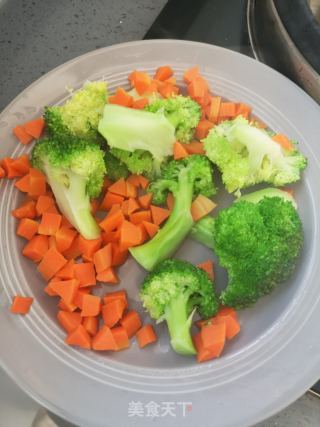 素菜飯團的做法步驟：2
