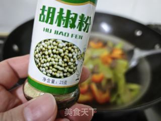 佛手瓜炒牛肉的做法步驟：9