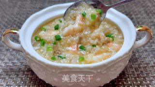 蝦仁牛肉粥的做法步驟：16