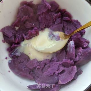 雙薯富貴花的做法步驟：4