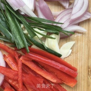 肉絲老虎菜的做法步驟：8