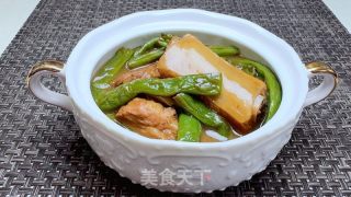 四季豆燉排骨的做法步驟：16