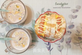 韓式厚蛋吐司的做法步驟：9