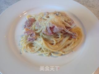 培根蛋醬意大利面的做法步驟：9