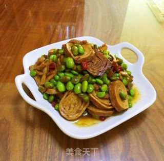 毛豆燒素記的做法步驟：9