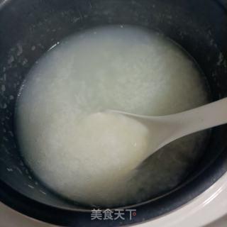肉沫海米青菜粥的做法步驟：7