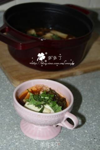 水煮酸菜杏鮑菇粉絲煲的做法步驟：19