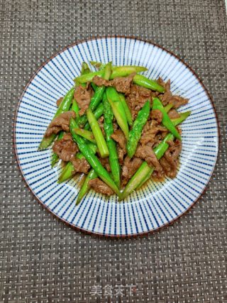 蘆筍炒牛肉的做法步驟：13