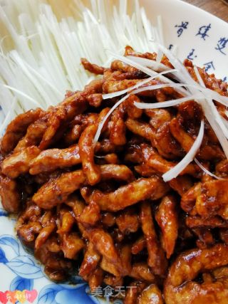 京醬肉絲的做法步驟：15