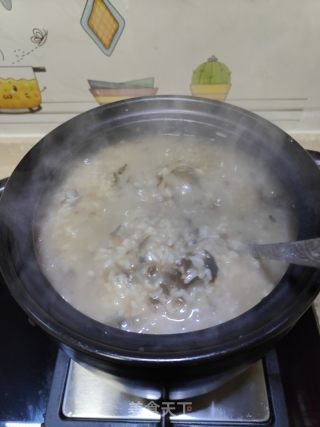 菜干咸骨粥的做法步驟：9