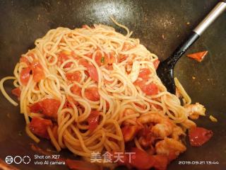 蝦仁意大利面的做法步驟：7