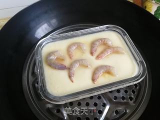 蝦仁南糕燉蛋的做法步驟：9