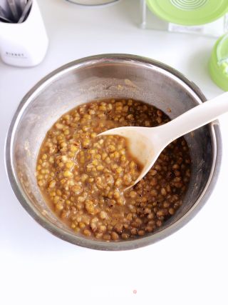 牛乳綠豆沙冰沙的做法步驟：2