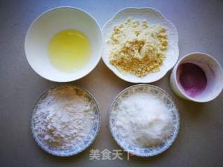玫瑰馬卡龍的做法步驟：1