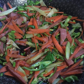 時蔬炒烏冬面的做法步驟：9
