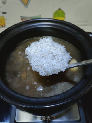 菜干咸骨粥的做法步驟：6