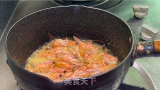 蝦仁牛肉粥的做法步驟：6