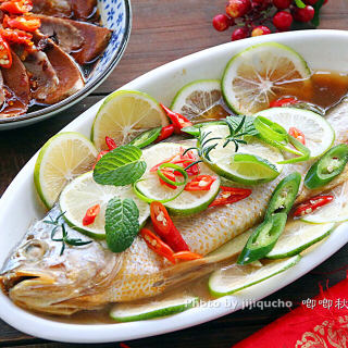 泰式青檸檬蒸魚