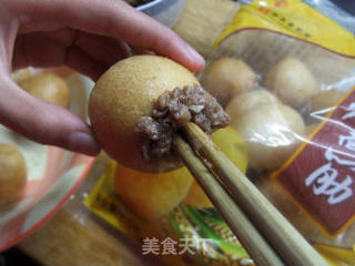 面筋塞肉的做法步驟：3