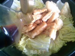油三角燒娃娃菜的做法步驟：4