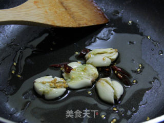 蘑菇燒粉條的做法步驟：2