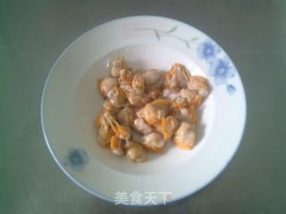 圓蛤炒西瓜皮的做法步驟：7