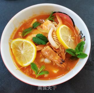 冬陰功海鮮湯的做法步驟：8