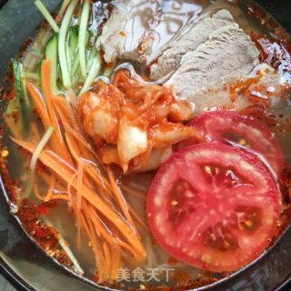 “面食”韓式冷面的做法步驟：16