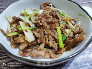 羊肉  蔥爆羊肉的做法步驟：8