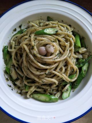 青醬意面的做法步驟：6