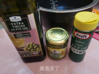 青醬意面的做法步驟：1