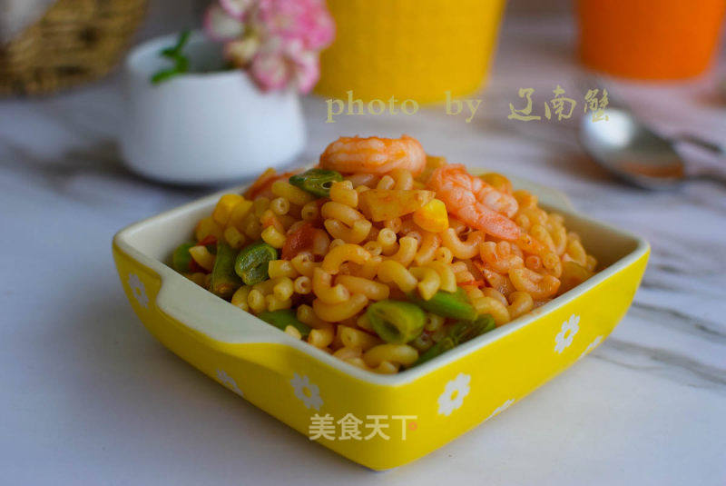 蝦仁意面的做法