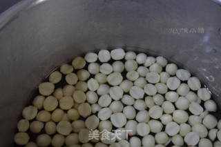 耗油燴鮮蓮草菇的做法步驟：5