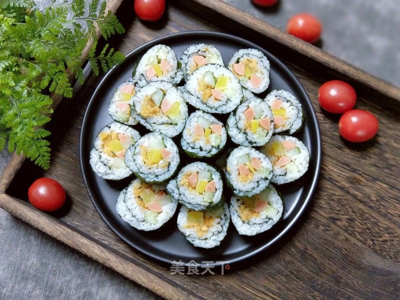 簡易壽司卷的做法