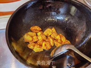 拔絲紅薯的做法步驟：14