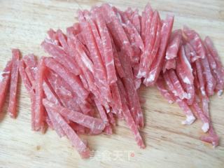京醬肉絲的做法步驟：2