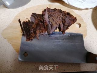 回鍋牛肉的做法步驟：3