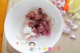 12個月以上番茄土豆牛肉湯的做法步驟：3