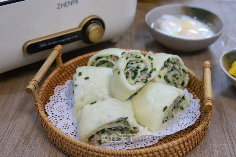 韭菜肉龍的做法