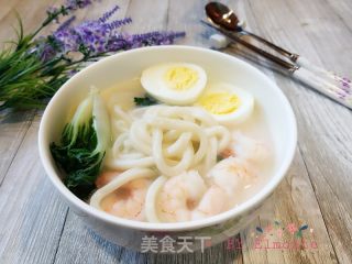 豬骨濃湯烏冬的做法步驟：10