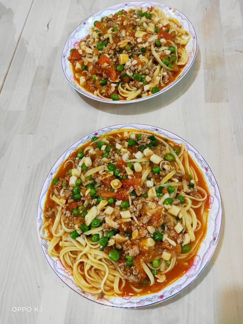 番茄肉醬意面的做法